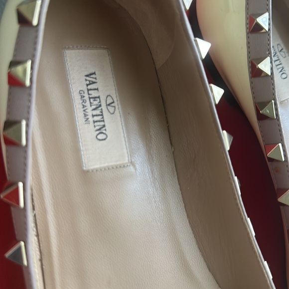 Beige Valentino Ballet Flats - Picture 2 of 2